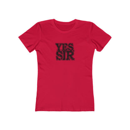 T-Shirt Yes Sir! Alpha Guy Military Nerd T-Shirt | Distressed Command Tees for Army Families