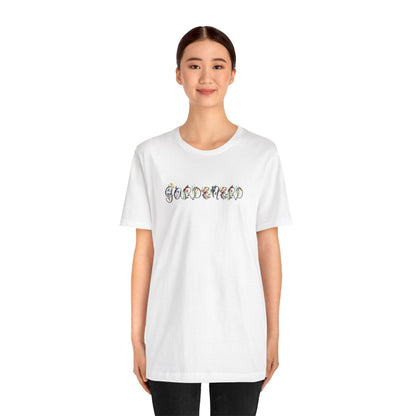 T-Shirt Gardenerd Unisex T-Shirt – Funny Garden Nerd Shirt with Watercolor Floral Design | Made in USA | Free Shipping