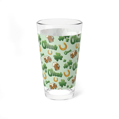 Find the Nerdy Leprechaun Pint Glass | St. Patrick’s Day Beer Glass | Made in USA & Dishwasher-Safe