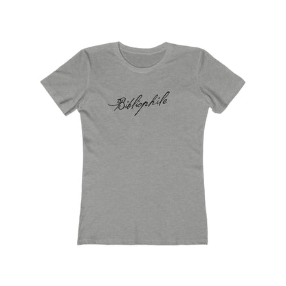 Bibliophile Literary Women's T-Shirt