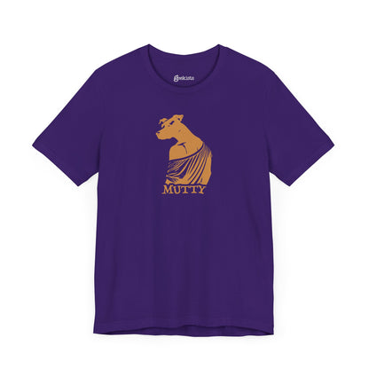 Mutty Dog Graphic Tee for Dog Nerds – Funny Lightweight Unisex T-Shirt | Made in USA, Free Shipping