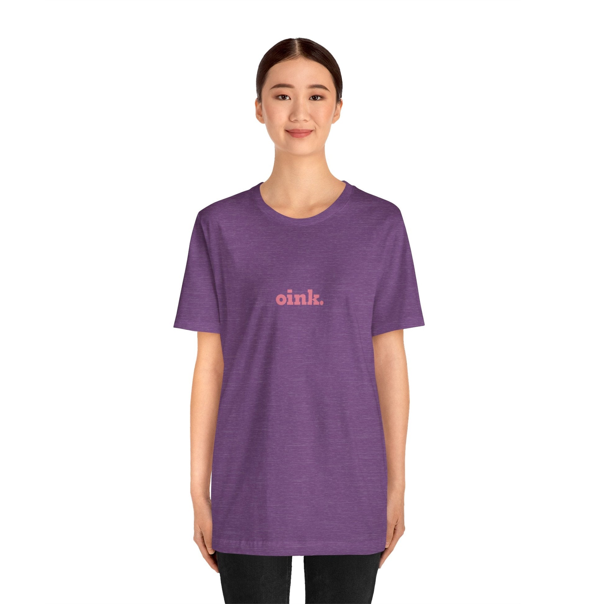 Clothing Stuff > Shirts & Tops > Short Sleeve Jersey Tee Funny Pig Butt Short Sleeve Jersey Tee – Cheeky Gift for Animal Lovers