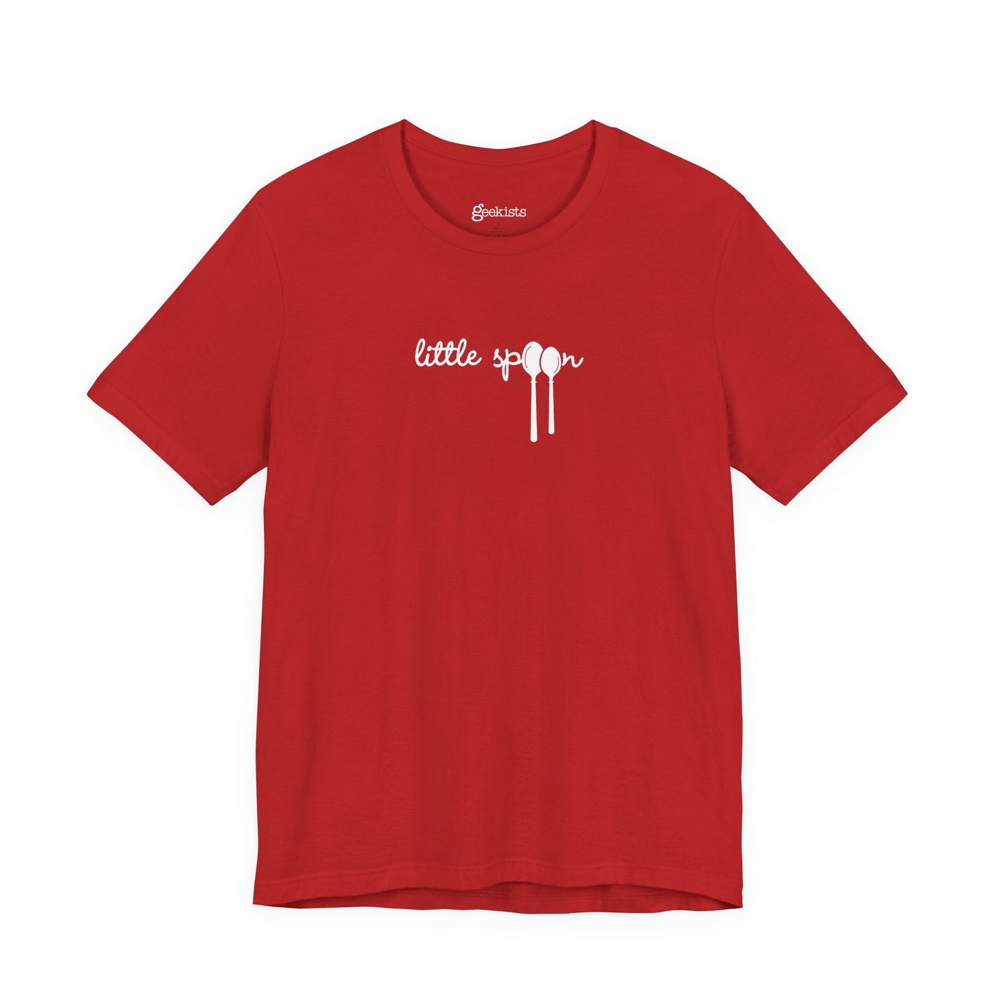 Red / 5XL Clothing Stuff > Shirts & Tops > Short Sleeve Jersey Tee Little Spoon | Short Sleeve Jersey Tee