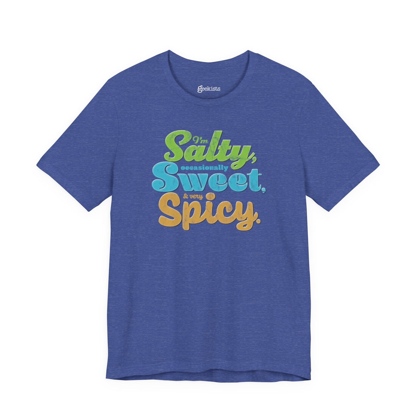 T-Shirt Salty and Spicy Tee for Bold Foodies – Funny Adult Humor Gift