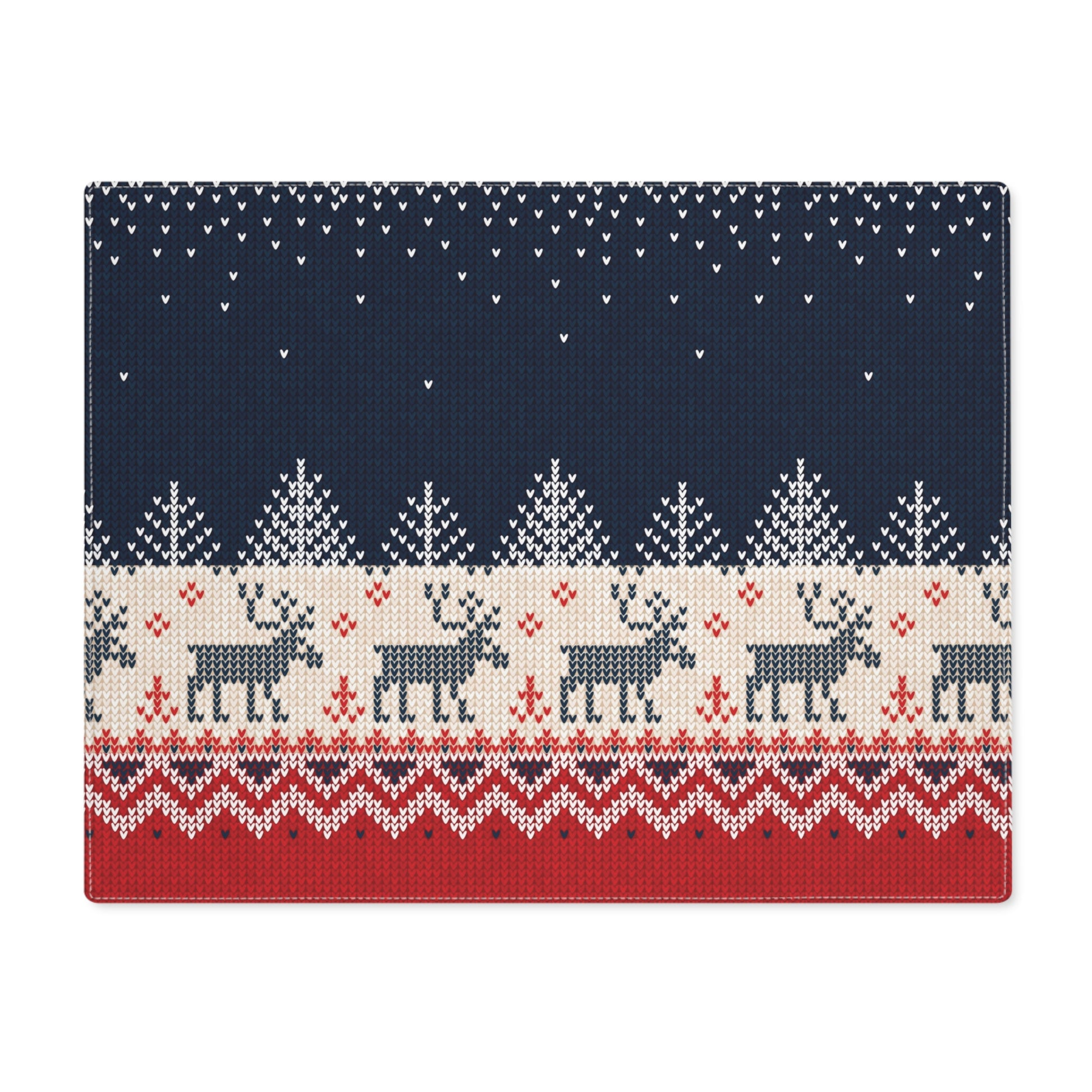 Kitchen & Dining Ugly Reindeer Sweater Placemat | 100% Cotton Placemat, 1pc