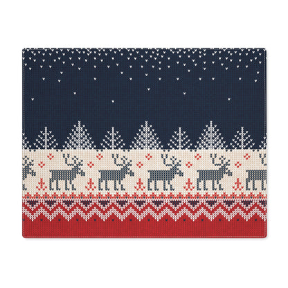 Kitchen & Dining Ugly Reindeer Sweater Placemat | 100% Cotton Placemat, 1pc