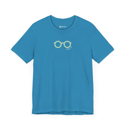 Clothing Stuff > Shirts & Tops > Lightweight Jersey Tee Nerdy AF Graphic Tee | Unisex Funny Nerd Shirt for Geeks