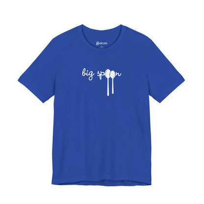 True Royal / 5XL Clothing Stuff > Shirts & Tops > Short Sleeve Jersey Tee Big Spoon | Short Sleeve Jersey Tee