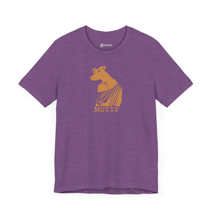 Mutty Dog Graphic Tee for Dog Nerds – Funny Lightweight Unisex T-Shirt | Made in USA, Free Shipping