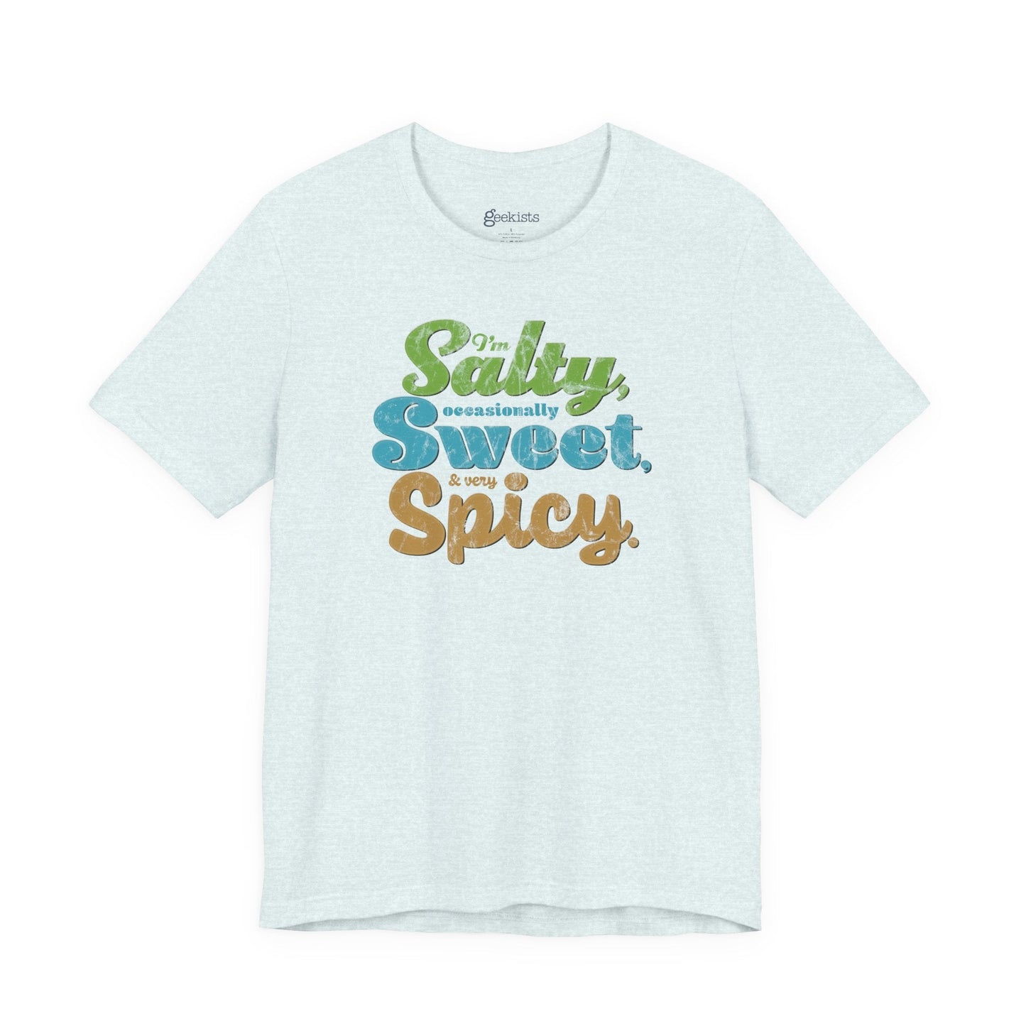 T-Shirt Salty and Spicy Tee for Bold Foodies – Funny Adult Humor Gift
