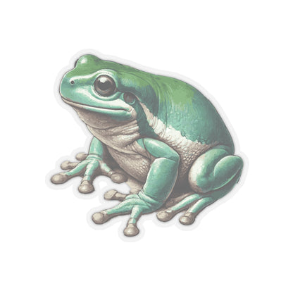 White’s Tree Frog Stickers | Quirky Frog Gift for Biology Nerds | Peel-and-Play Fun