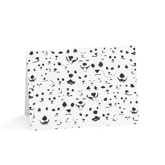 Pet Faces Greeting Card Set – Funny Dog and Cat Thank You Notes | front shot