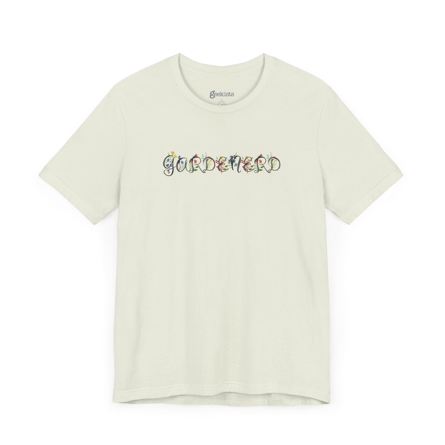 Citron-4XL T-Shirt Gardenerd Unisex T-Shirt – Funny Garden Nerd Shirt with Watercolor Floral Design | Made in USA | Free Shipping