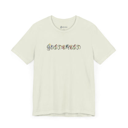 Citron-4XL T-Shirt Gardenerd Unisex T-Shirt – Funny Garden Nerd Shirt with Watercolor Floral Design | Made in USA | Free Shipping