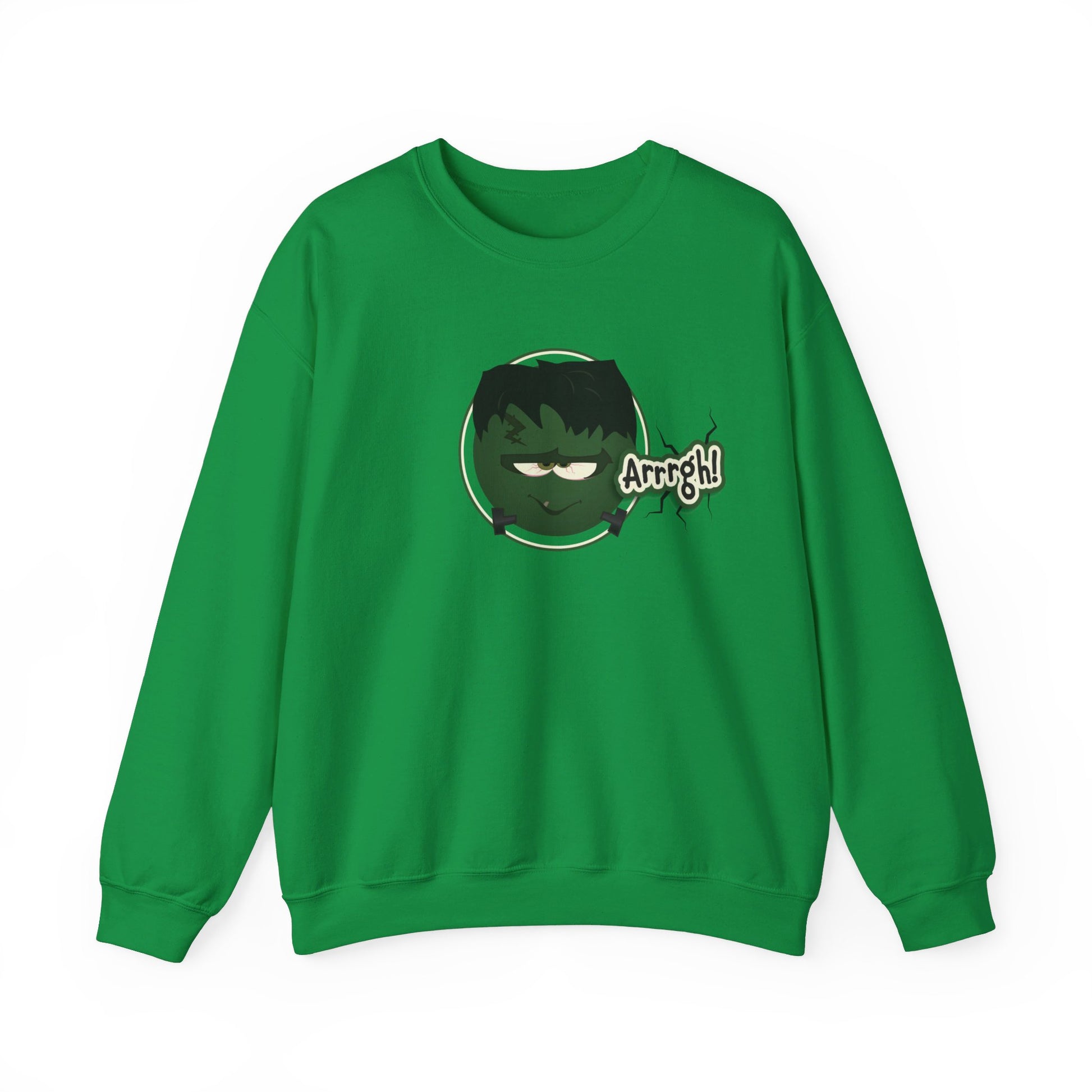 Sweatshirt Crew neck Men's Clothing Regular fit Sweatshirts Unisex Women's Clothing Irish Green