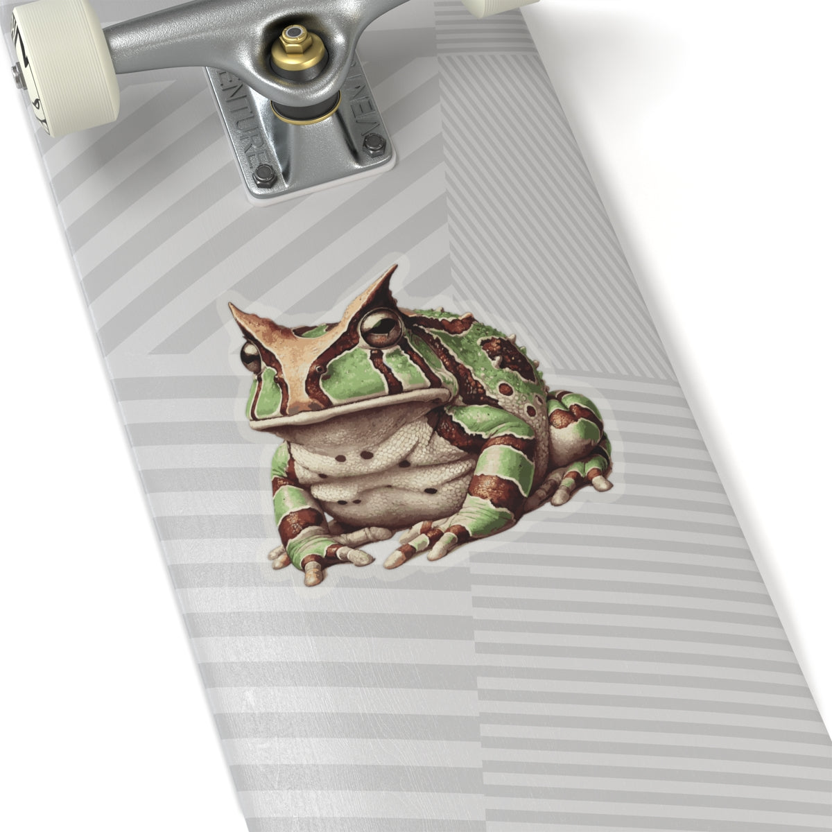 Argentine Horned Frog Stickers | Quirky Frog Gift for Biology Nerds | Peel-and-Play Fun