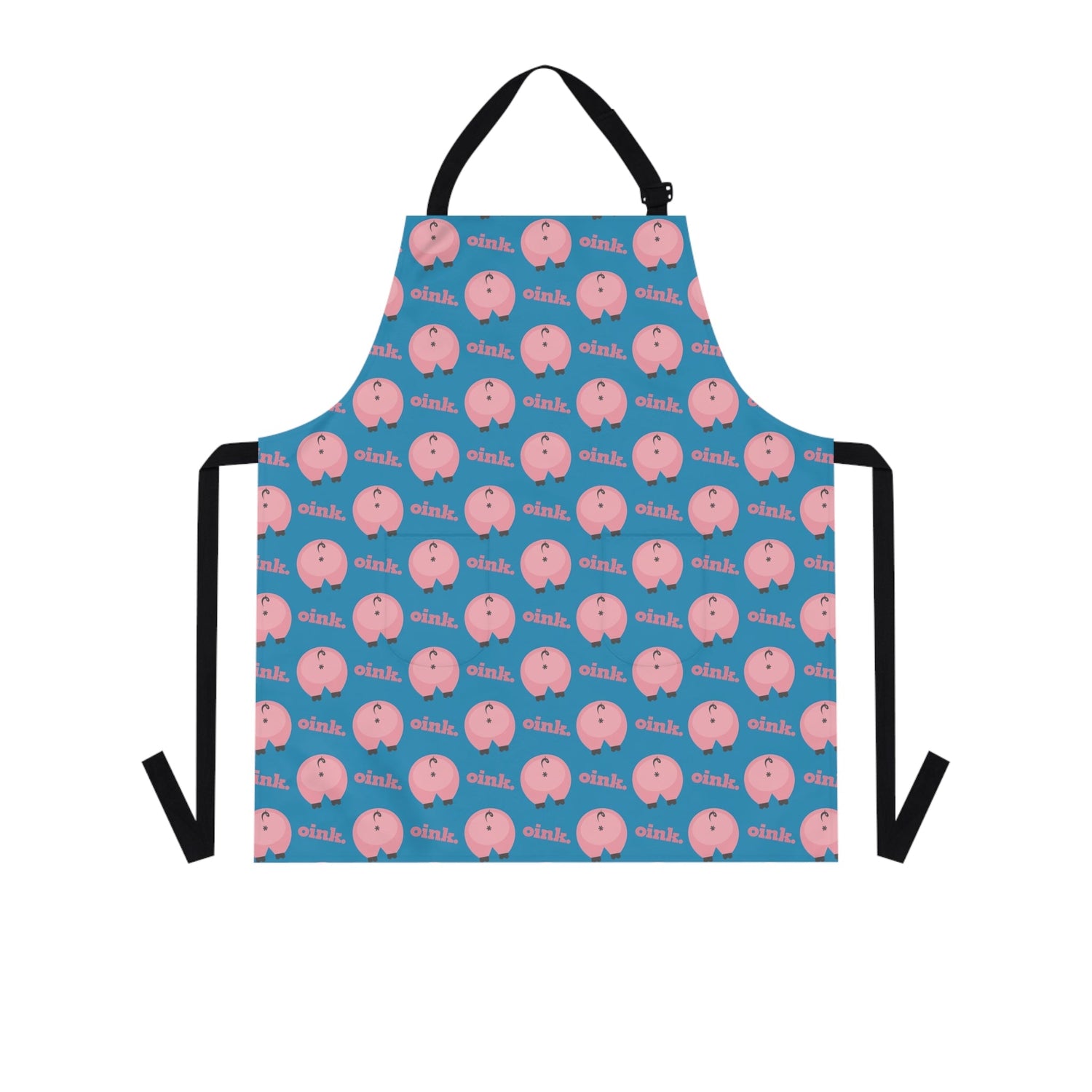 One size / Black Home Stuff > Kitchen & Dining > Adjustable Kitchen Apron Funny Pig Butt Adjustable Kitchen Apron – Cheeky Gift for Animal Lovers