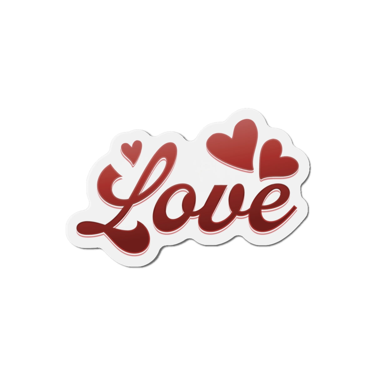 Home Decor Bursting with Love Vinyl Magnet | Love Graphic Valentine’s Décor