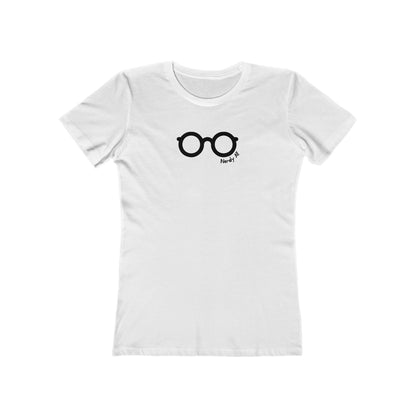 T-Shirt Nerdy AF Women’s Slim Fit Tee | Funny Graphic Shirt for Geeks