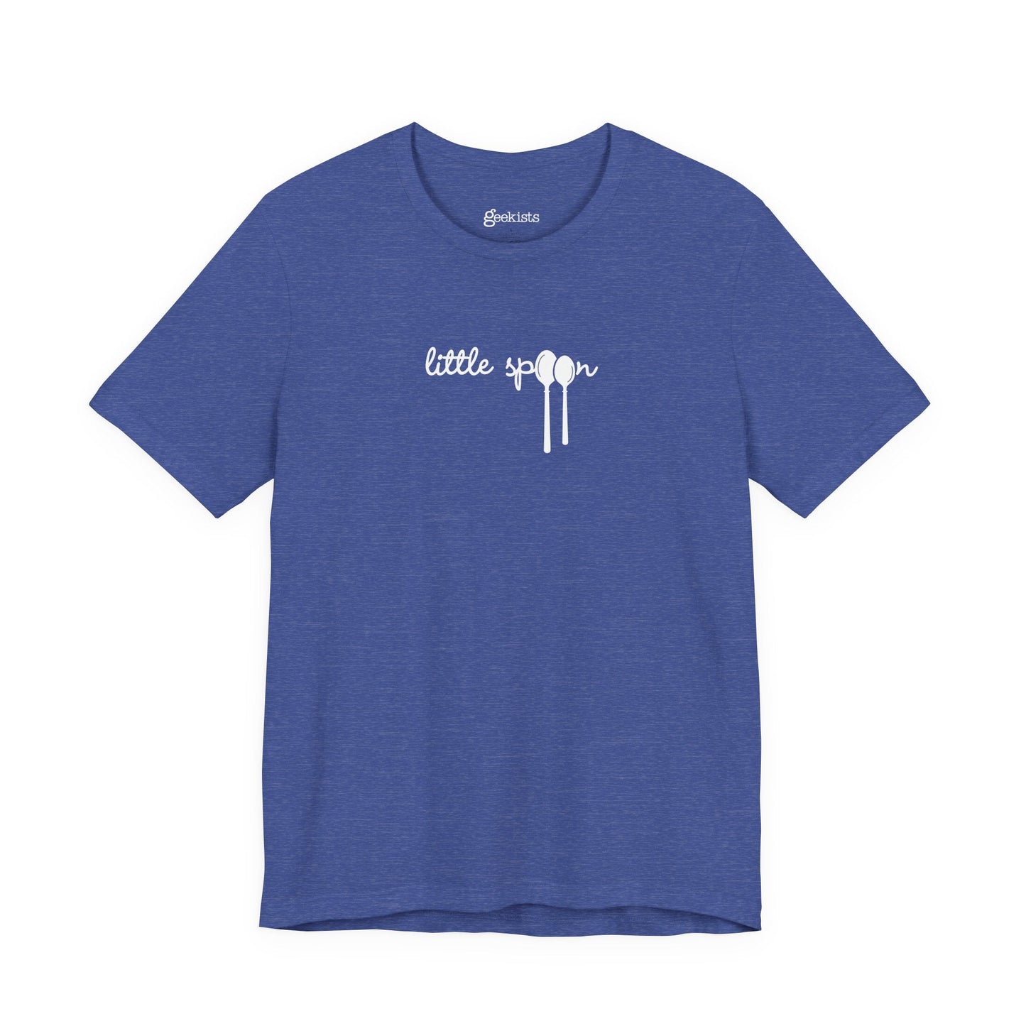 Heather True Royal / 4XL Clothing Stuff > Shirts & Tops > Short Sleeve Jersey Tee Little Spoon | Short Sleeve Jersey Tee