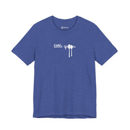 Heather True Royal / 4XL Clothing Stuff > Shirts & Tops > Short Sleeve Jersey Tee Little Spoon | Short Sleeve Jersey Tee