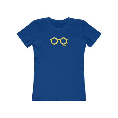 Solid-Royal-2XL T-Shirt Nerdy AF Women’s Slim Fit Tee | Funny Graphic Shirt for Geeks