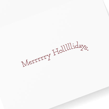 Paper products Merry Holidays from Drunk Santa | Eco-Friendly Greeting Cards | Christmas Card Sets with Envelopes for Drinkers