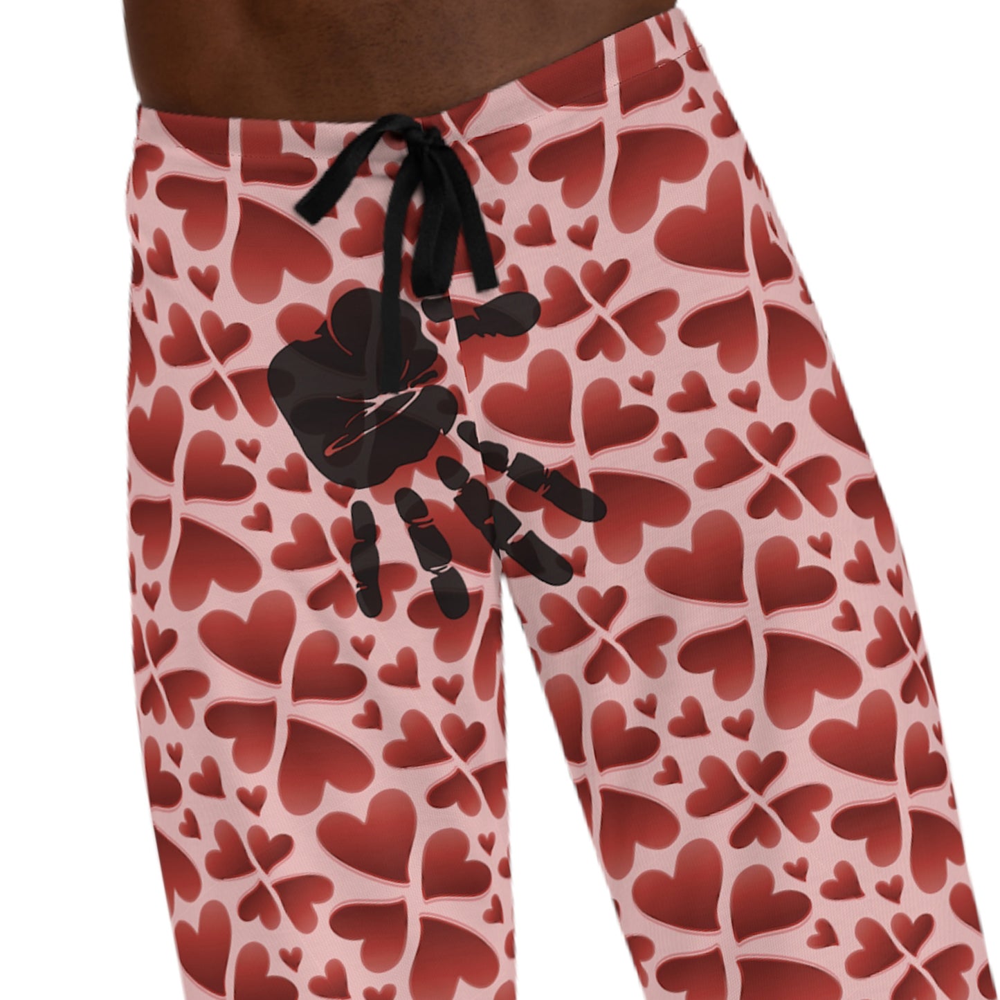 Bursting with Love Men’s Pajama Bottoms | Valentine’s Sleepwear | Naughty Feb 14 Gift