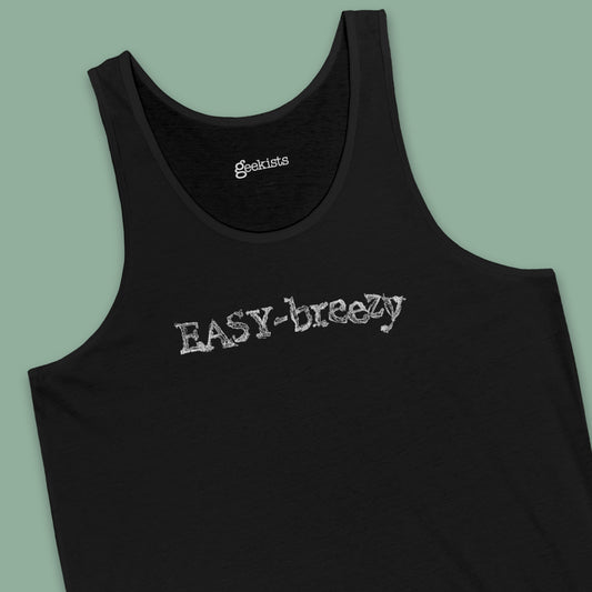 Easy Breezy Tank Top | Ironic Chill Tank for Summer Spirals – Free Shipping