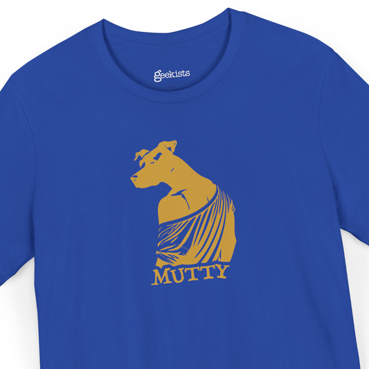 Mutty Dog Graphic Tee for Dog Nerds – Funny Lightweight Unisex T-Shirt | Made in USA, Free Shipping