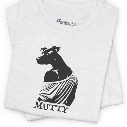 Mutty Dog Graphic Tee for Dog Nerds – Funny Lightweight Unisex T-Shirt | Made in USA, Free Shipping