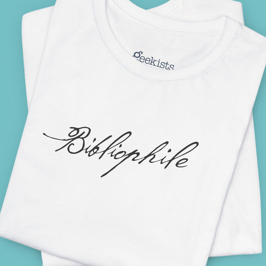 Bibliophile Literary Unisex T-Shirt