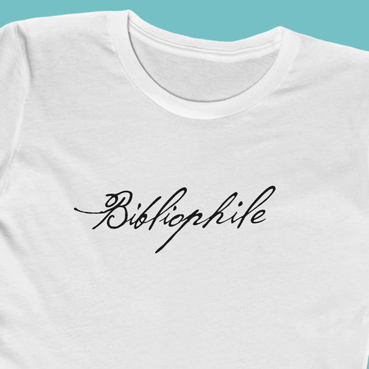 Bibliophile Literary Women's T-Shirt