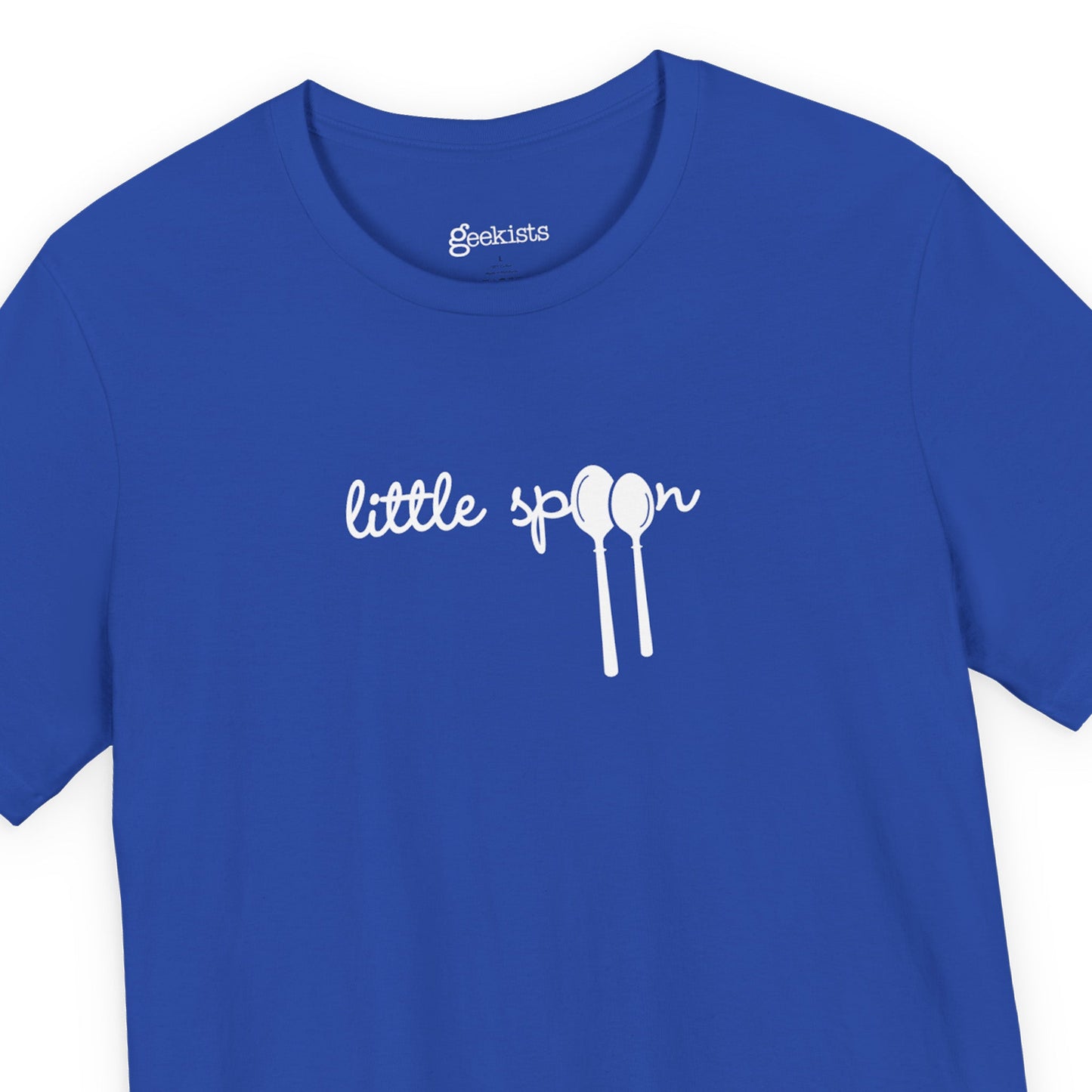Little Spoon Short Sleeve Jersey Tee — Minimalist Print — Primary Image