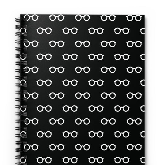 Book Nerd Ruled Line Spiral Notebook — Graphic — Alternate Image 2