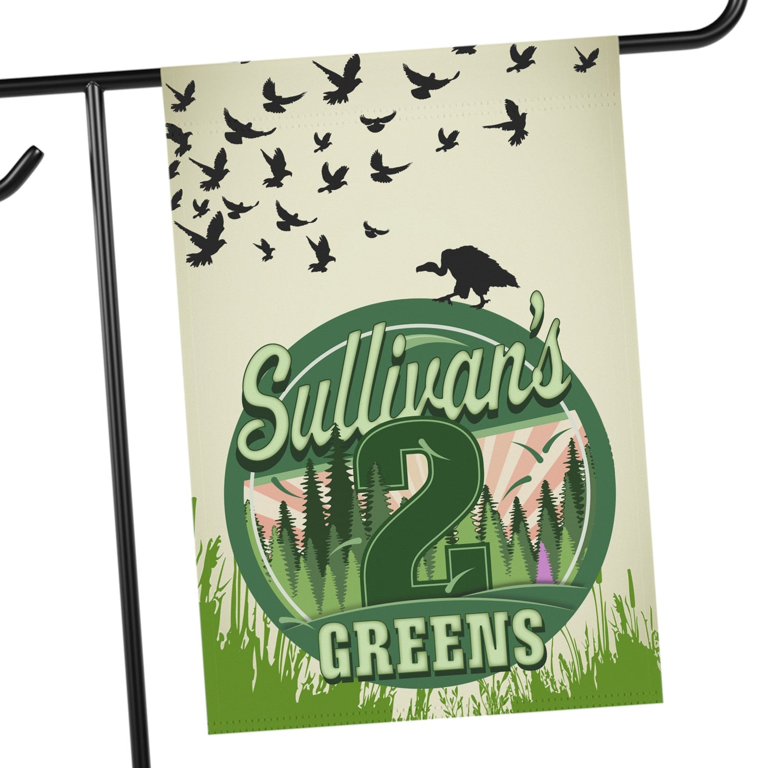 Home Stuff > Outdoor Living > Garden Decor > Garden Flags Sullivan's 2 Greens - Garden & House Banner