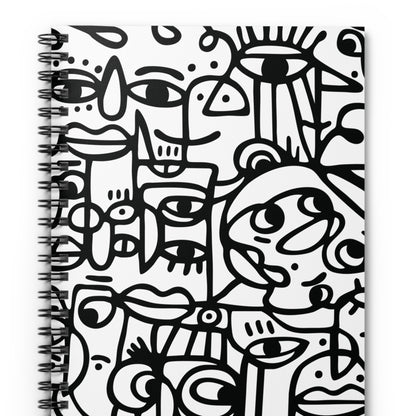 Peopling Spiral Notebook | Ruled Line | 118-Page Journal