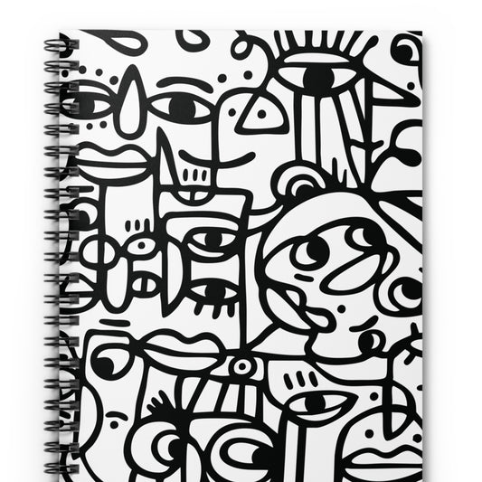 Peopling Spiral Notebook | Ruled Line | 118-Page Journal