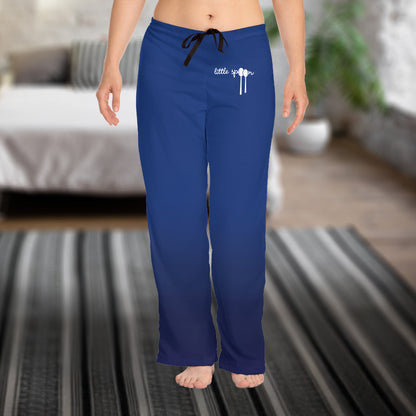 All Over Prints Little Spoon Pajama Bottoms – Blue Lounge Pants · Cute Matching Gift for Her
