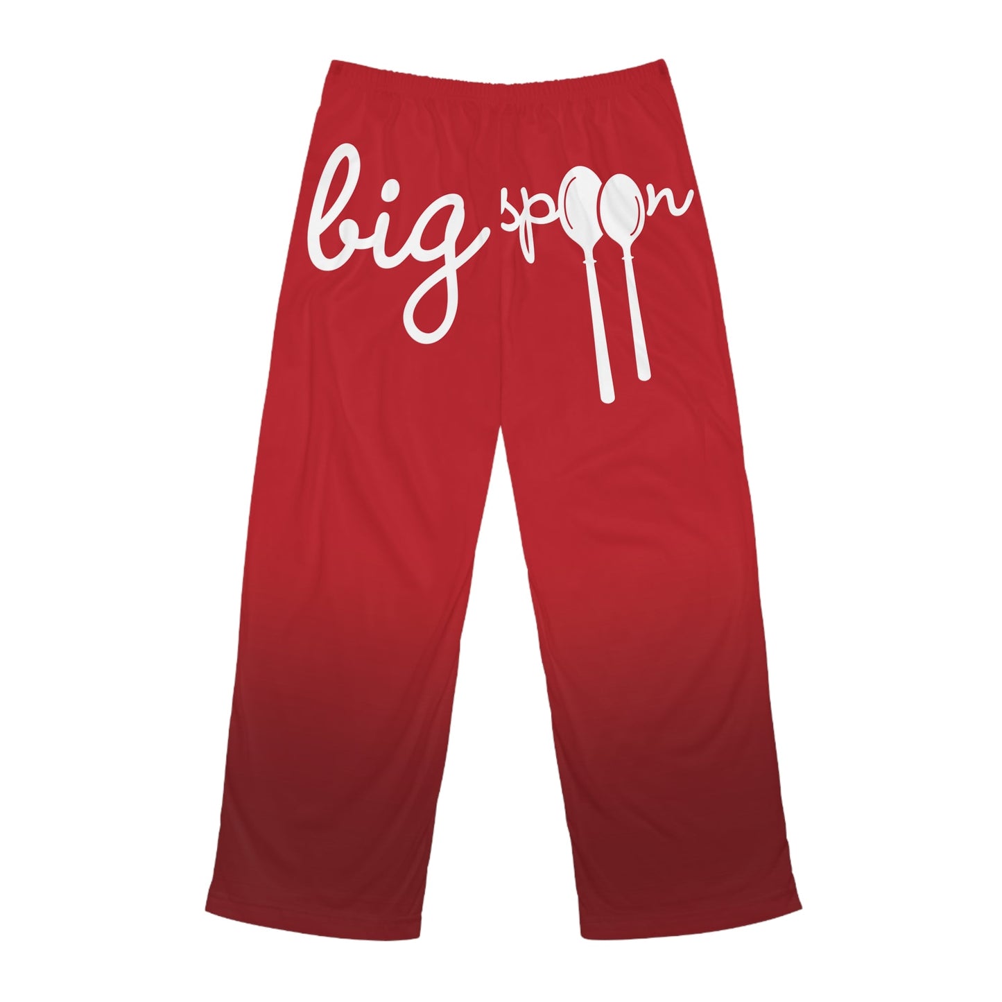 All Over Prints Big Spoon Pajama Bottoms – Red Cozy Sleepwear · Funny Gift for Him