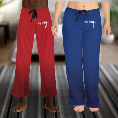All Over Prints Little Spoon Pajama Bottoms – Blue Lounge Pants · Cute Matching Gift for Her