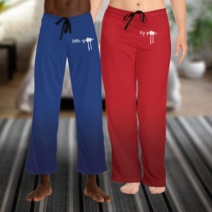 All Over Prints Little Spoon Pajama Bottoms – Blue Loungewear for Couples · Snuggly Relationship Gift