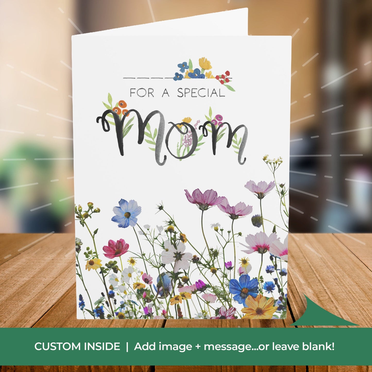 floral mom greeting card set for garden moms | cover