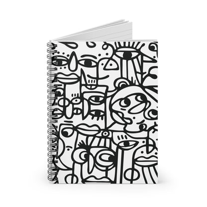 Peopling Spiral Notebook | Ruled Line | 118-Page Journal