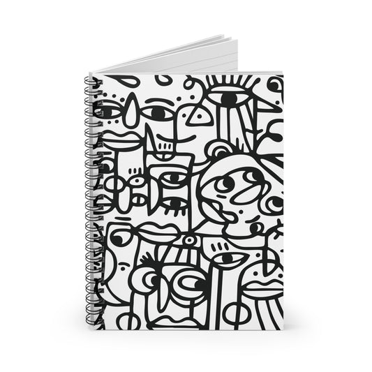 Peopling Spiral Notebook | Ruled Line | 118-Page Journal
