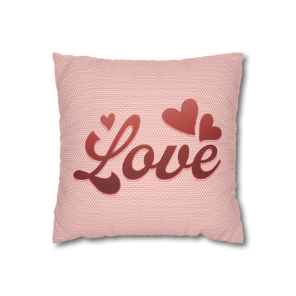 Home Decor Bursting with Love Pillow Covers | Animal-Friendly Faux Suede | Sustainable USA-Made Decor