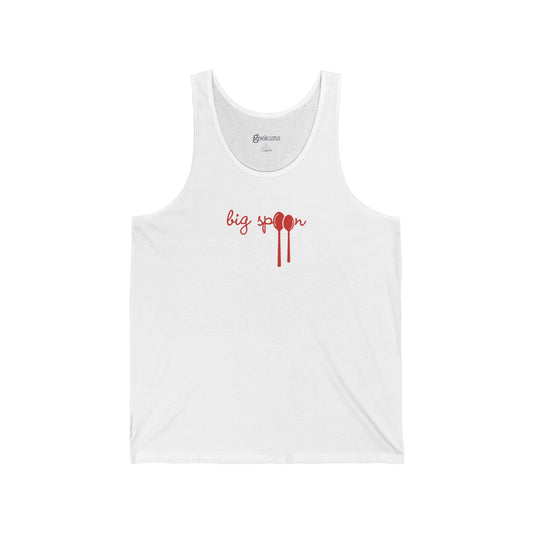 White / 2XL Tank Top Big Spoon | Jersey Tank Top