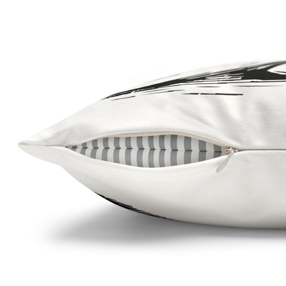 Ephialtes from Dictionnaire Infernal 1863 — Victorian gothic nightmare engraving throw pillow | closeup