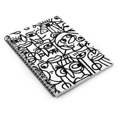 Peopling Spiral Notebook | Ruled Line | 118-Page Journal