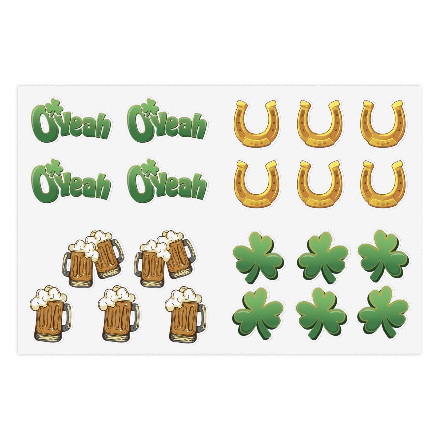 Leprechaun Expansion Pack | Extra Small Vinyl Stickers | St. Patrick’s Day Crafting Stickers